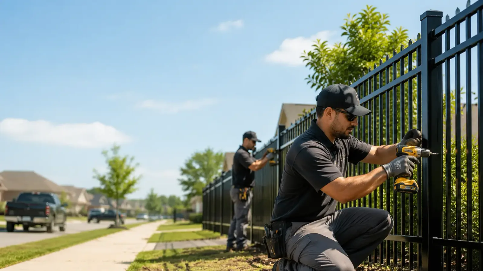 Metal Fence Installation in Hopewell, PA